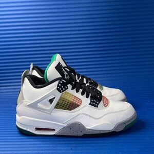 Size 8- Women’s Nike Air Jordan 4 Retro Rasta Multicolor AQ9129-100